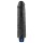 Lovetoy 9.5" REAL SOFTEE Rechargeable Vibrating Dildo (Black)