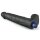 Lovetoy 10.5" REAL SOFTEE Rechargeable Vibrating Dildo (Black)