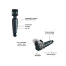 MANWAN Man.Wand EVO- 2 Recargeable Masturbator Pine Grey