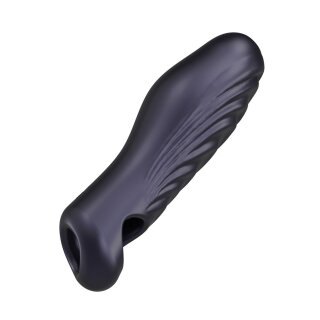 MANWAN Ryzer Penis Extender and Soft Masturbating Sleeve Black