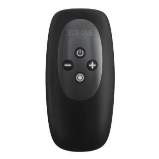 MANWAN Sub One Vibrating Masturbator with Tapping Feature Infinity Black