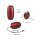 MANWAN Sub One Vibrating Masturbator with Tapping Feature Velvet Red