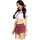 Leg Avenue Classic Miss Collegiate Costume Red White M/L
