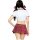 Leg Avenue Classic Miss Collegiate Costume Red White M/L