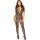 Leg Avenue Mesh Bodystocking Crotchless Black One Size