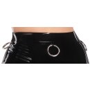 LateX Skirt with Metal Rings S