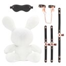 S-Line Rabbit Bondage - Velvet - Large - White