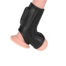LoveToy Ridge Knights Ring Vibrating Penis And Scrotum Sleeve (Ø 2.8 cm) Black