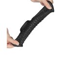 LoveToy Drip Knights Ring Vibrating Penis And Scrotum Sleeve (Ø 2.8 cm) Black