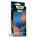 LoveToy Pinnacle Pro Deep Rib Grip Ring Blue