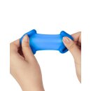 LoveToy Pinnacle Pro Tapered Squeeze Stretcher Blue