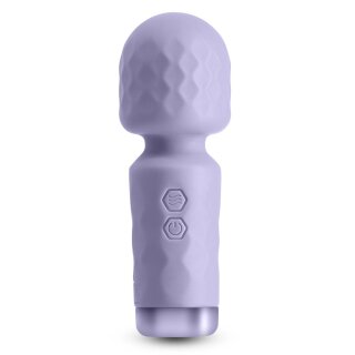 NS Novelties Lust-n-Dreams Salsa Mini Wand Massager Purple 11.5 cm