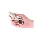 NS Novelties Lust-N-Dreams Bossa Anal Plug with Vibration White Ø 3 cm