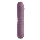 NS Novelties Lust-n-Dreams Poise Thrusting Vibrator Purple 17.3 cm
