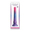 NS Novelties Colours Stacked Dildo Mehrfarbig 23 cm...