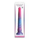 NS Novelties Colours Stacked Dildo Mehrfarbig 30,6 cm Ø 4,5 cm