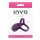 NS Novelties Inya Vibrating Penis Ring with Ball Ring Purple Ø 6.5 cm