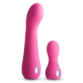 NS Novelties Inya Couplet 2-Piece Vibrator Set Pink 15.2 cm Ø 3.9 cm