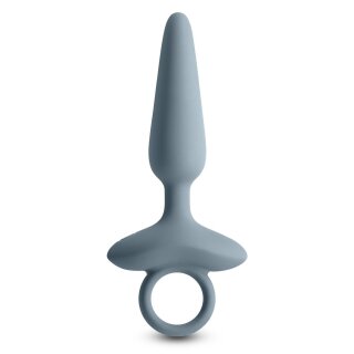 NS Novelties Renegade Maverick Anal Plug with Vibration Grey Ø 2.7 cm