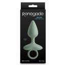 NS Novelties Renegade Orion Anal Plug with Vibration Green Ø 3.5 cm