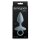 NS Novelties Renegade Orion Anal Plug with Vibration Grey Ø 3.5 cm