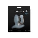 NS Novelties Renegade Summit Anal Plug with Vibration Grey Ø 3.9 cm