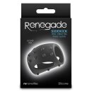 Ns Novelties Renegade Sidekick Penis Sleeve with Vibration Black Ø 4.5 cm