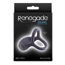 NS Novelties Renegade Valiant Penis and Ball Ring with Vibration Grey Ø 6.5 cm