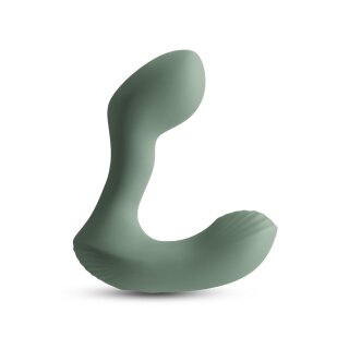 Ns Novelties Renegade Outlaw Prostata Massager mit Vibration Grün Ø 3,6 cm