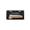 Ns Novelties Renegade Annex Thin Penis Sleeve Beige 19.4 cm Ø 3.8 cm
