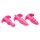 XR Brands Thrill Trio Anal Plug Set of 3 Pink