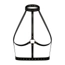 Rosy Gold Body Harness Black