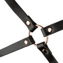 Rosy Gold Body Harness Black