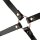 Rosy Gold Body Harness Black