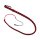 Kiotos Nylon Bullwhip Black & Red 120 cm