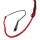 Kiotos Nylon Bullwhip Black & Red 120 cm