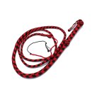 Kiotos Nylon Bullwhip Black & Red 270 cm