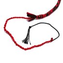 Kiotos Nylon Bullwhip Black & Red 270 cm
