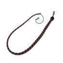 Kiotos Leather Whip Black & Brown 140 cm
