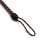 Kiotos Leather Whip Black & Brown 140 cm