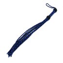 Kiotos Leather Whip Nine Tails Black & Blue