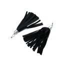 Kiotos Black Leather Earring Whip