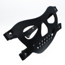 Kiotos Black Leather Face Muzzle the Bane