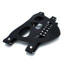 Kiotos Black Leather Face Muzzle the Bane