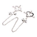 Kiotos Heart-Shaped Nipple Clamps Tinkling Bells