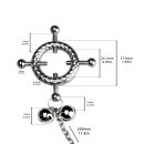 Kiotos Circular Nipple Clamps Tinkling Bells