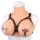 Kiotos Adjustable Nipple Clamps Bells & Leather Harness