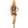 Leg Avenue Crop Top + Stockings Red One Size