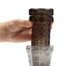 RealRock Easy Rider - Textured Masturbator - Black