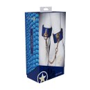 Florence Collection Leg Cuffs Blue